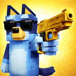 🥳 Block City Wars Bluey: Cops and Robbers [ALPHA] icon