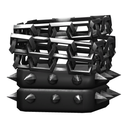 Grunge Chain Arm Band Black - Right Arm [1.0]