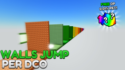 [ieval] Tablica poziomów trudności skoku na śwami Stud Walls Jump Per Difficulty Chart Obby 