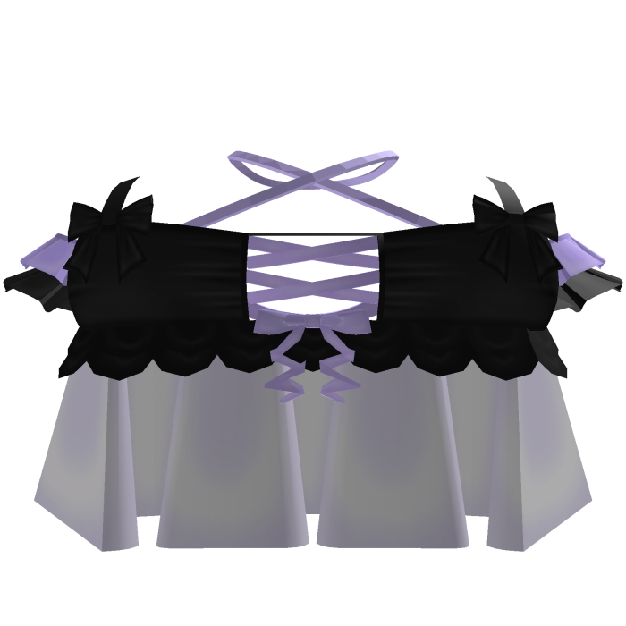 ꒰ Halloween Cute Purple Ruffled Vampire Dress