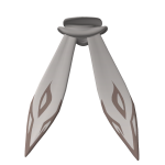 Gravity Queen White Scarf