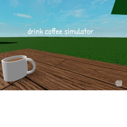 drink coffee simulator icon