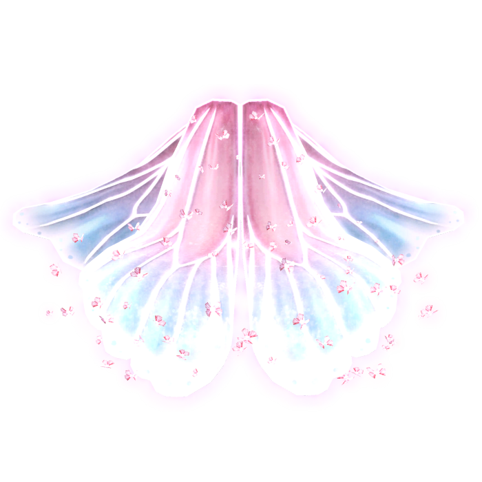 Emissive Celestiflutter Mystic Fairy Cape Wings