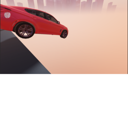 Drive a Car into the Void Simulator