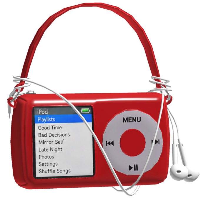 Red MP3 Shoulder Bag