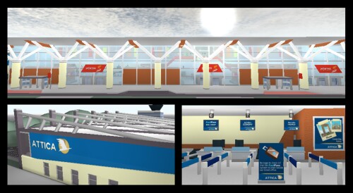 Air Attica: Sefarnos Airport 