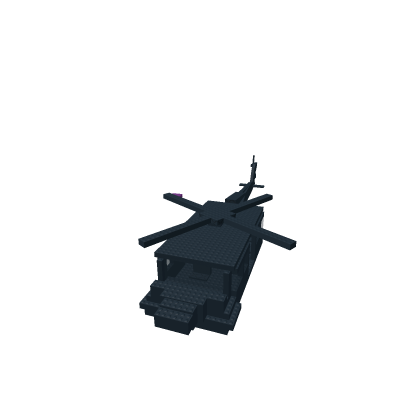 cool black helicopter(message me when use) ~ledger