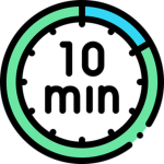 10 minutes :)