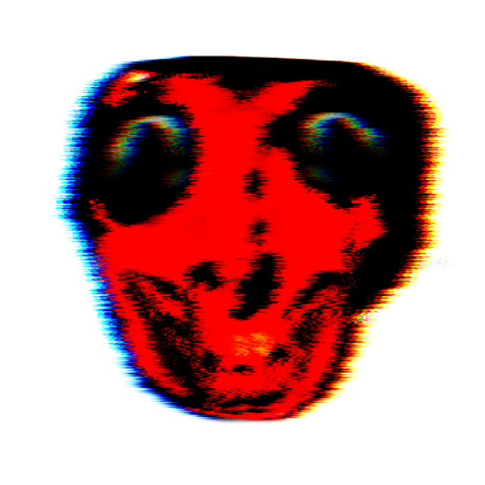 Nightmare, analog, horror, red thing Roblox decal
