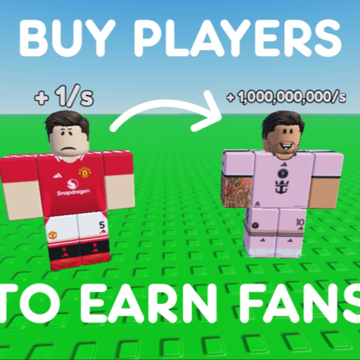 Grow a Soccer Team⚽[NEW RELEASE] official Roblox game thumbnail