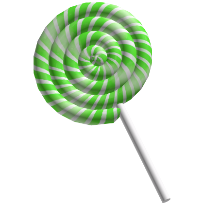 Green Swirl Lollipop