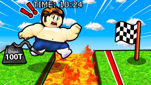 [NEW] A SpeedRun obby but you can't jump
