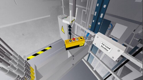 Elevator inside building (READ DESCRIPTION)