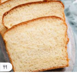 Mixed bread and orange milk cult