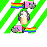 #Cool Rainbow Cat Fan Squad