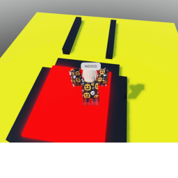 Walk Across Big Noob To Get Eaten!
