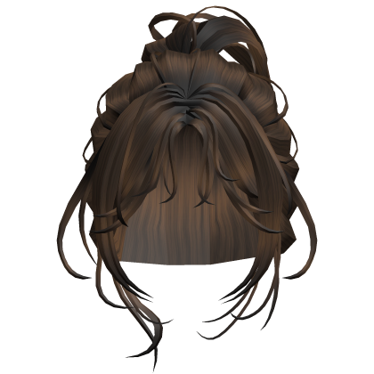 Brown Messy Bun