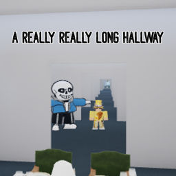 a really really long hallway
