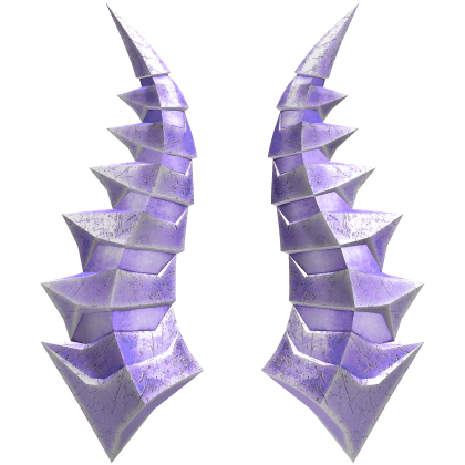 Light Lavender Spine Horns Roblox item
