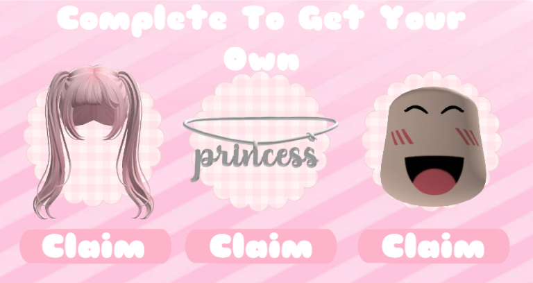 [REAL] Cute UGC Hair Obby screenshot 4