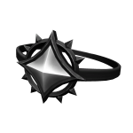 Spiked Diamond Eyepatch