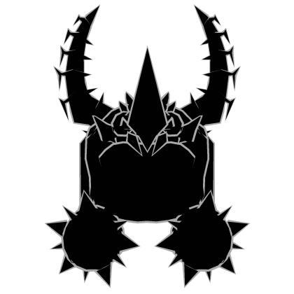 Cartoony Crystal Spiky Dominus White thumbnail