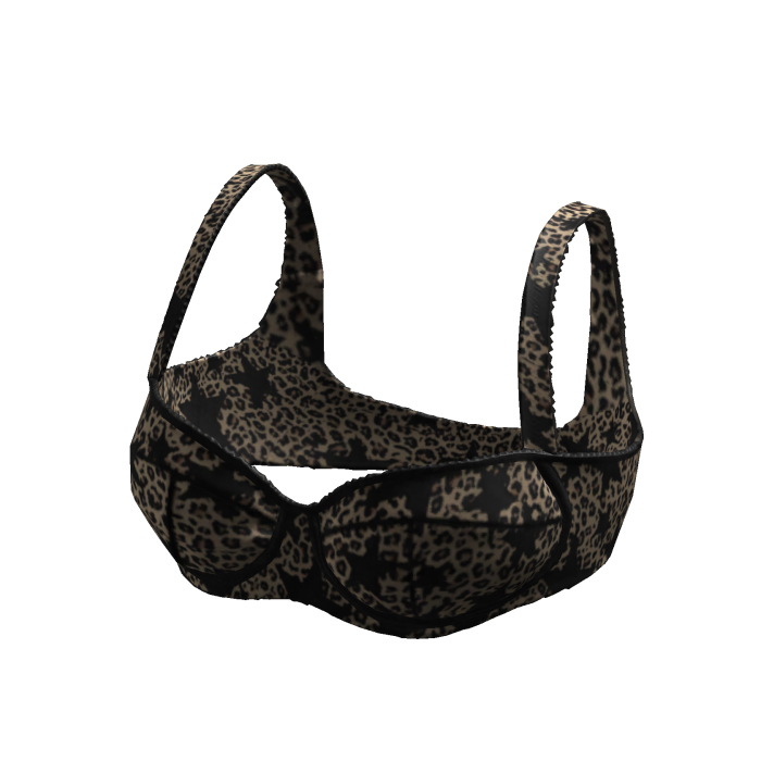 💛Y2K Leopard Star Cami Crop Top[SUSIE]