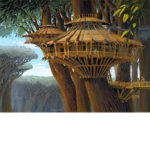 The Wookiee Villages of Kashyyyk