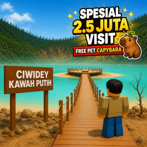[ 2.5M Visits + Pet + Ava ] CIWIDEY KAWAH PUTIH