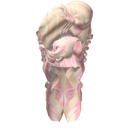Caska's Rococo punk Beehive in strawberry