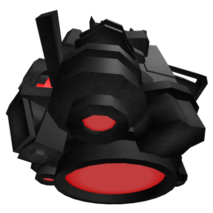 Red Left R6 Holdable Hand Laser Cannon [Glow]