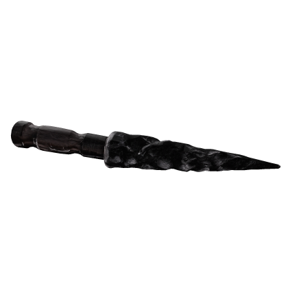 Scar's Flint Charcoal Triangle Dagger Roblox item