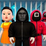 🦑 SQUID GAME FAMILY PRISON RUN ESCAPE! (Obby)