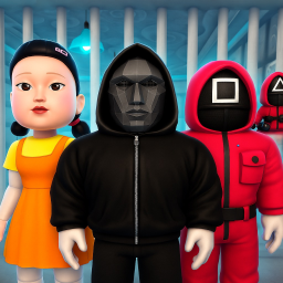 🦑 SQUID GAME FAMILY PRISON RUN ESCAPE! (Obby) icon