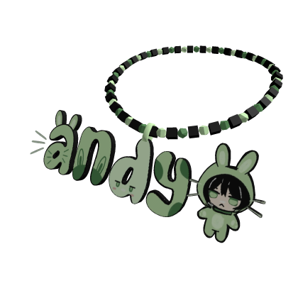 andy necklace Roblox item