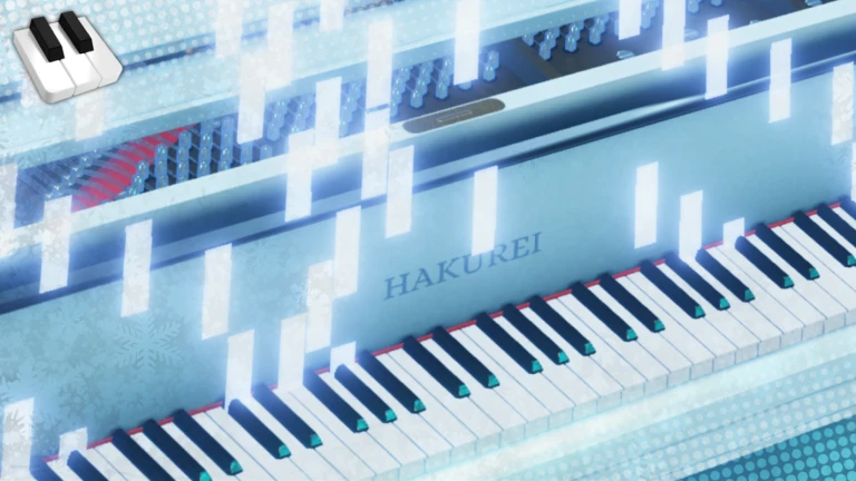 ビジュアルなピアノ❄️