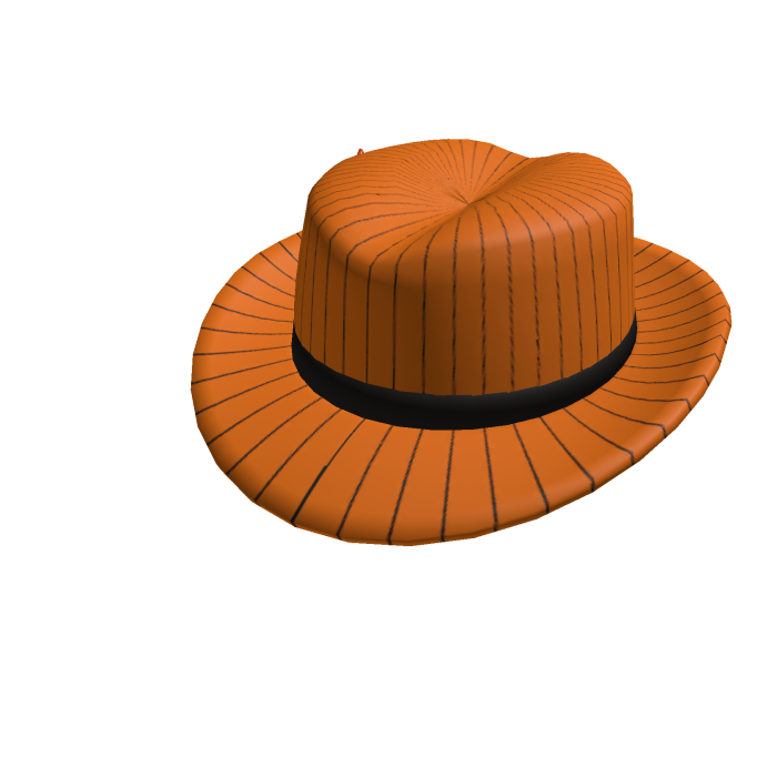 Autumn Pinstripe Fedora