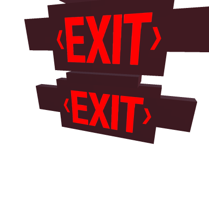 Exit Signs with Emergency Lights (FREE)