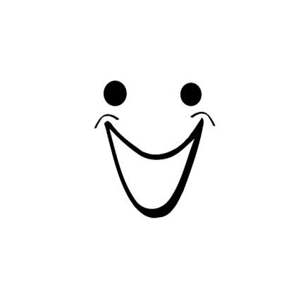 Creepy Smile Roblox decal