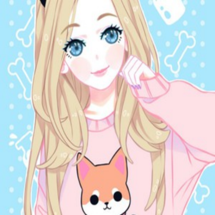 cute girl Roblox decal