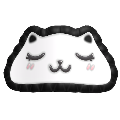 Kitty Sleep Mask White & Black Roblox item