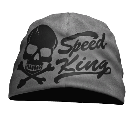 Grey Skull Beanie