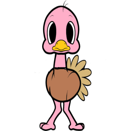 Cute Ostrich (: Roblox decal