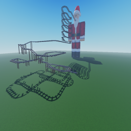 Cart Ride into Santa!