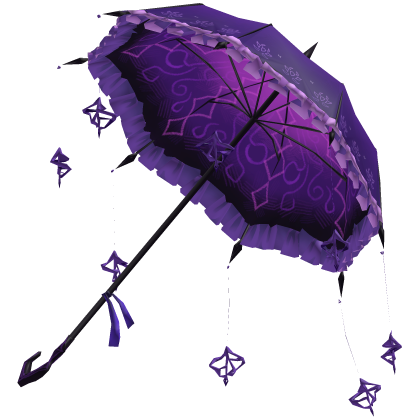 Gothic Violet Parasol