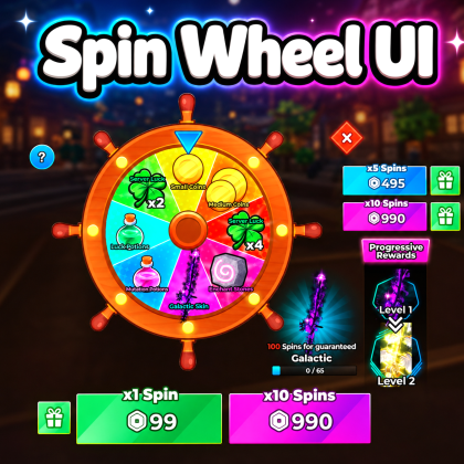 Spin Wheel UI