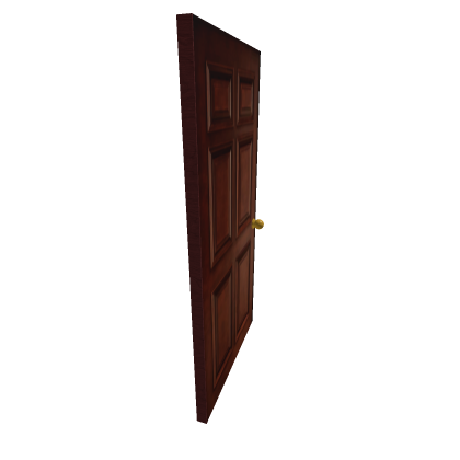 Semi-Realistic Door (Click Handle to Open + Close)