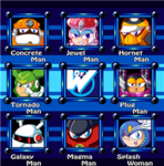megaman robot master group