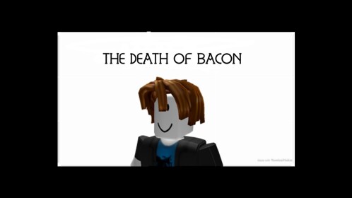 bacon was scared death