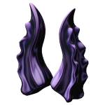 Violet Mercury Horns